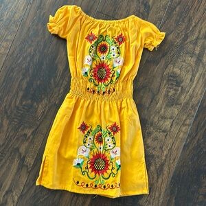 Mexican Embroidered Dress